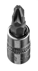 Vijačni nastavek PZ2 za 1/4" kratek, 37 mm 10-320