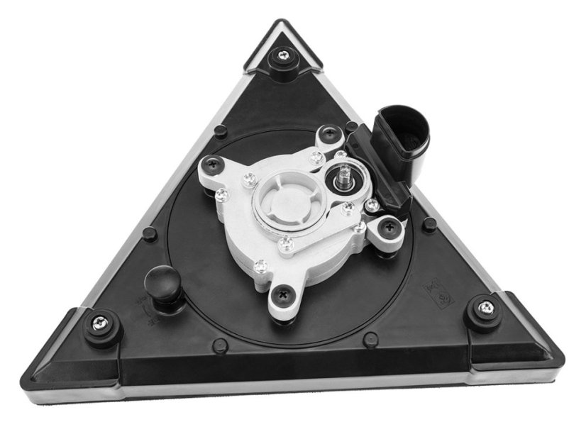 Gipszcsiszoló 710W, 215 mm, kerek és háromszögletű láb, fáklya 59G264