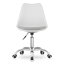 Bürostuhl Weiß-Grau skandinavischer Stil BASIC