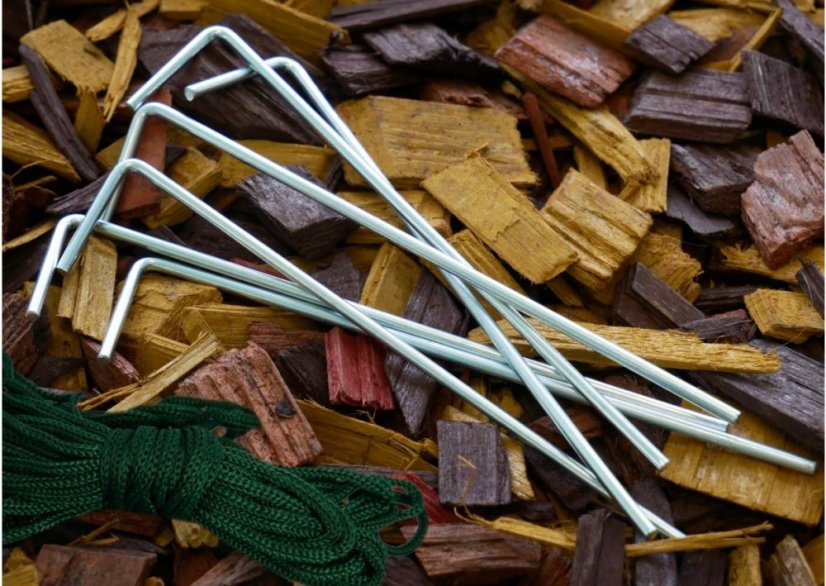 Garten Foliengewächshaus 3x8m mit UV-Filter