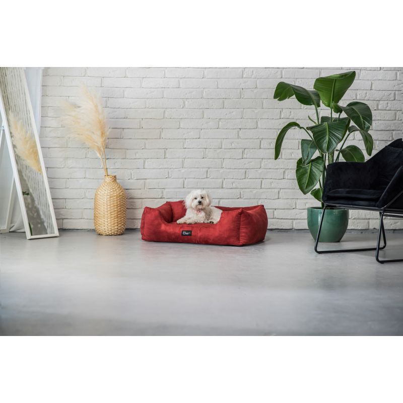 Pătuț pentru câini 130x100cm Burgundy Honey XXL