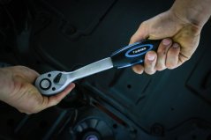 Ratschenschlüssel gebogen 3/8" 72 Zähne, TA225