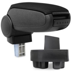 Armlehne Opel CORSA C, schwarz, Stoffbezug