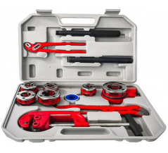 Set de robinete pentru țevi cu accesorii 10 bucăți V07515