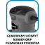 Orbitális csiszológép 240W, 110 x 100 mm-es alátét 59G322