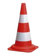 Közlekedési bója kemény PE 50cm