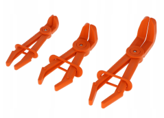 Комплект скоби за маркуч, извити 3 броя NE00624