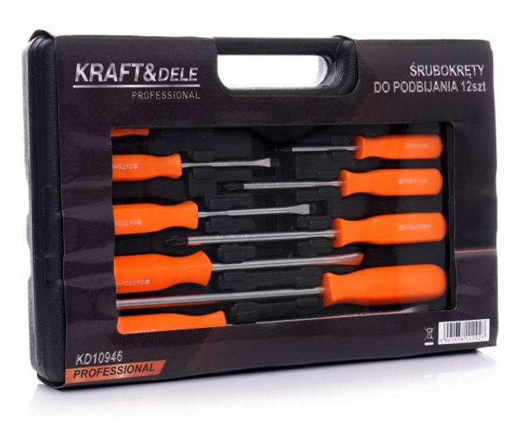 KD10946 Set udarnih odvijača