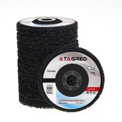 Netkan brusni disk 125 x 22 mm, črn, trd TA1050