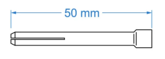 Bakrena TIG čaura promjera 2,4 mm T-17/18/26