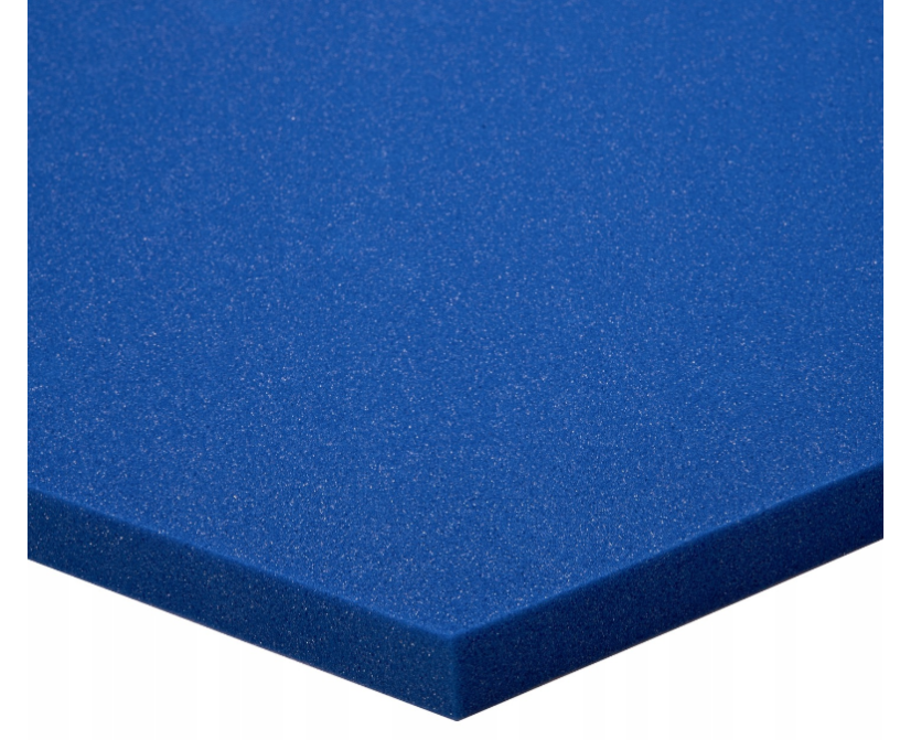 Akustický panel Hexagon 50x50cm, tloušťka 3cm, modrý