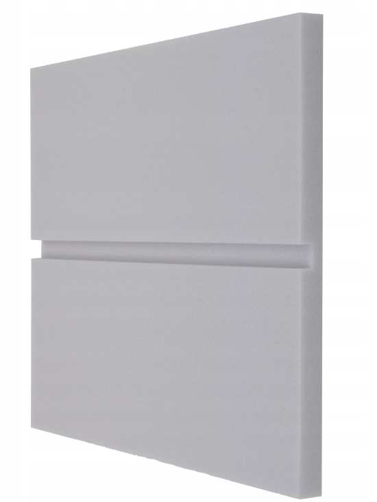 Akustični panel pravokutnici 50x50 cm, debljina 3 cm, svijetlosivi
