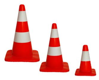 Con de drum elastic din PVC 30cm