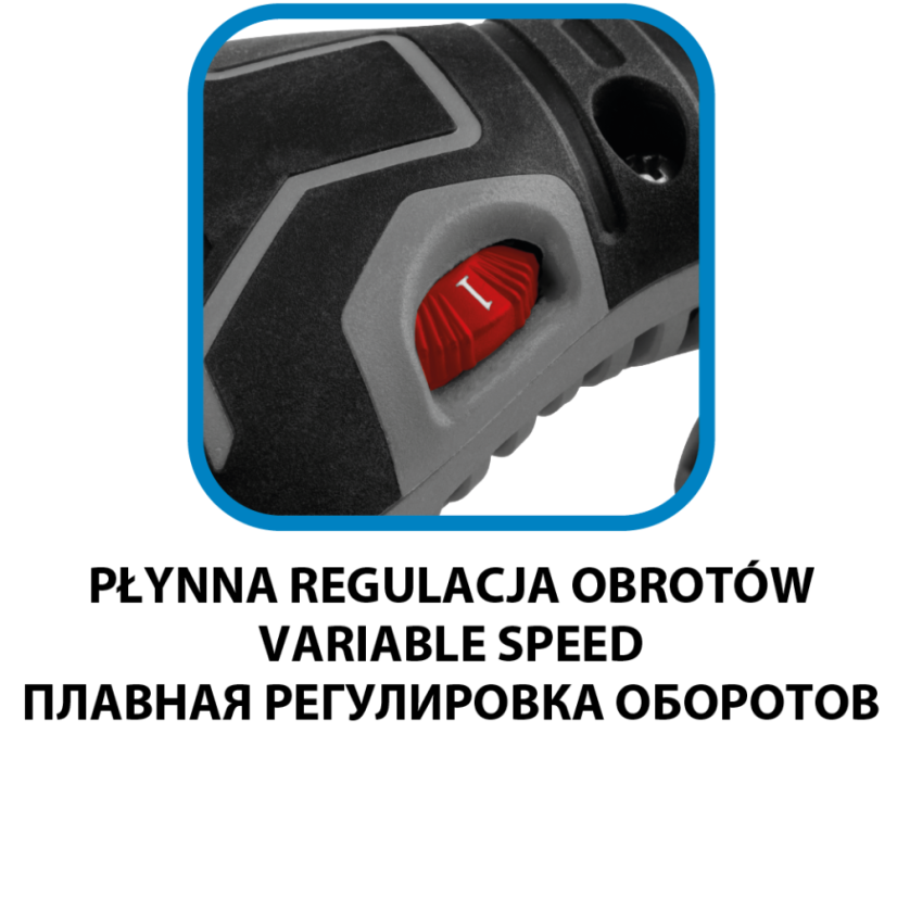 Excentrikus köszörű 300 W, 125 mm-es tárcsa 59G348