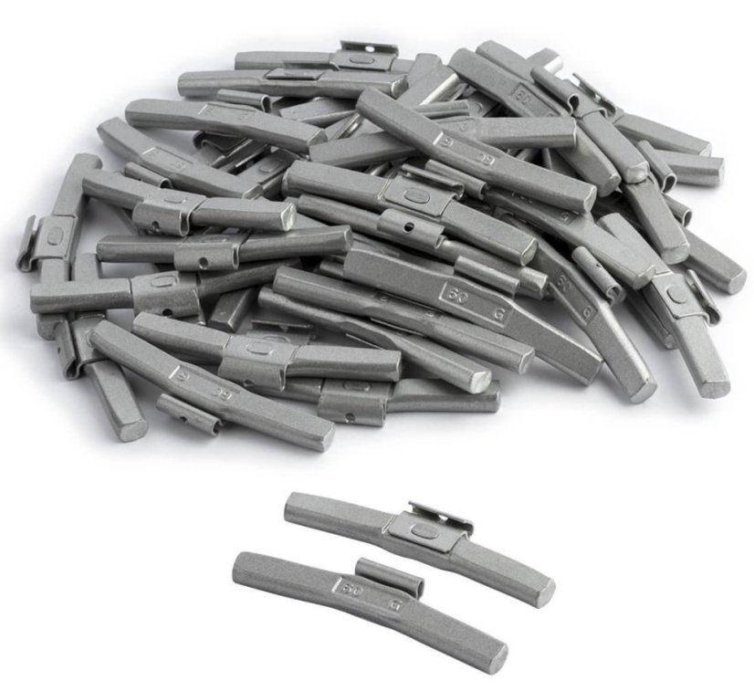 Centírozó acél súly pléh felnire - 60g/50db