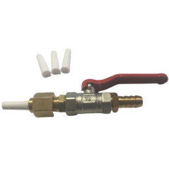 Sandstrahlpistole für Siphon-Sandstrahler 19/38/76 L Rawtech+4 Düsen