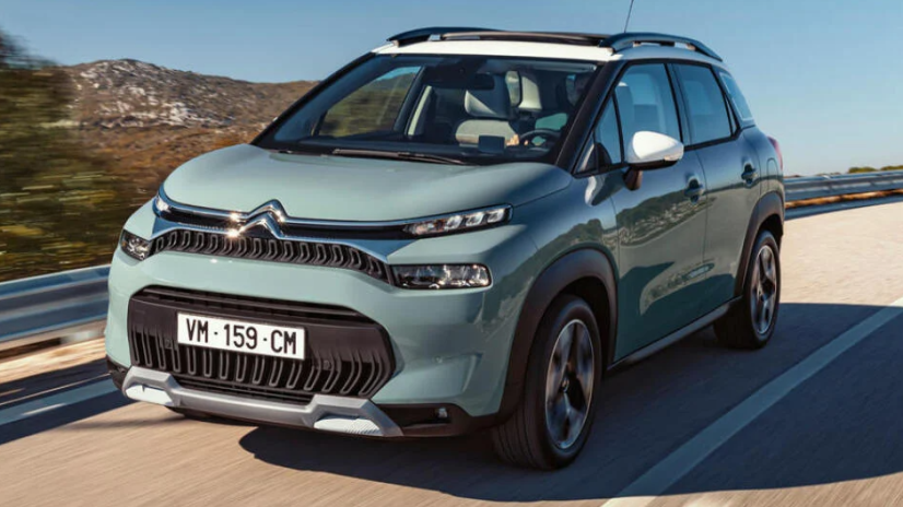 Armlehne Citroen C3 Aircross 2021- Armster 2, grau, Öko-Leder