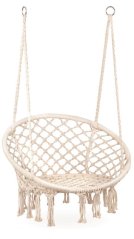 Vrtni gugalni stol BEIGE LUXURY