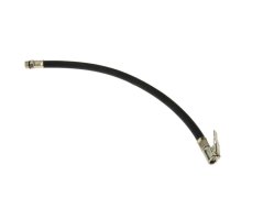 Furtun umflare pneuri 38 cm cu capăt metalic, compatibil valve standard – Geko G01101B
