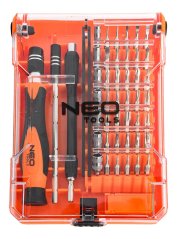 Precíziós csavarhúzóhegyek markolattal 45 db. 06-111-1