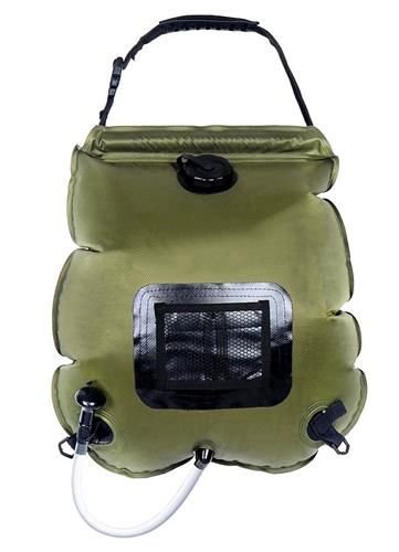 Duș portabil solar pentru camping 20L Green Wild