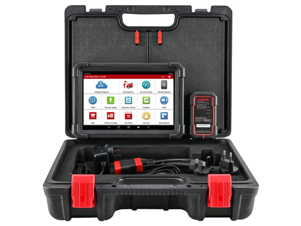 Autodiagnoză LAUNCH X431 PRO3 APEX 2026 + set de adaptoare pentru