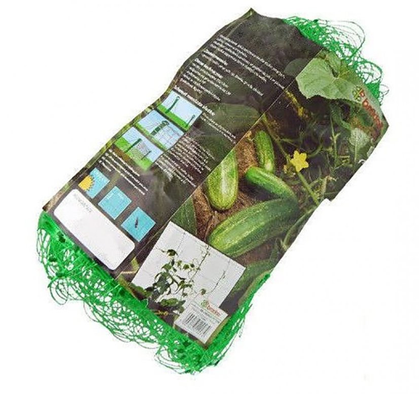 Podpůrná síť pro rostliny 2x10m, zelená