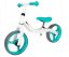 Bicicletă copii fără pedale WHITE TURQUOISE
