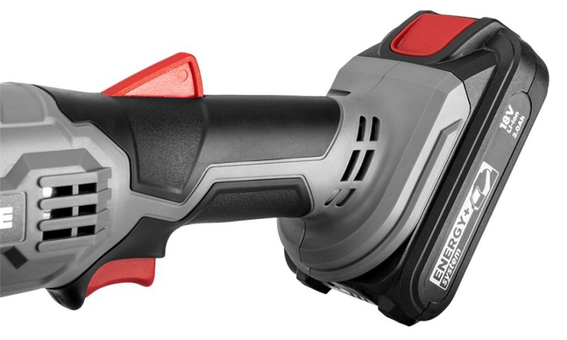 Aku kutna brusilica Energy+ 18 V, Li-Ion, disk 115 x 22,2 mm, bez baterije 58G003
