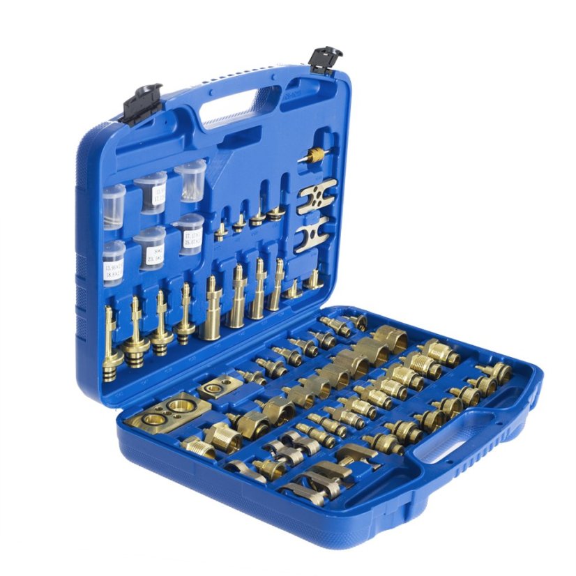 Adapter zum Spülen der Klimaanlage, großes Set XXL, 78-teilig, TA1016