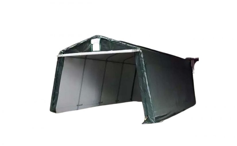 Autó garázs 3,3x6,2m Sötétzöld