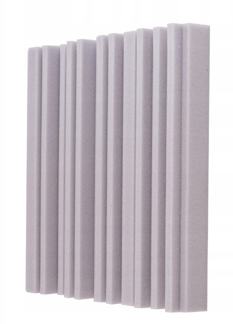Akustický panel Equalizer 50x50cm, tloušťka 7cm, světle šedý