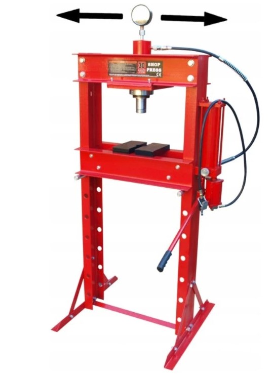 Hidraulikus prés 30t, hidraulikus-pneumatikus szivattyú MT-1307