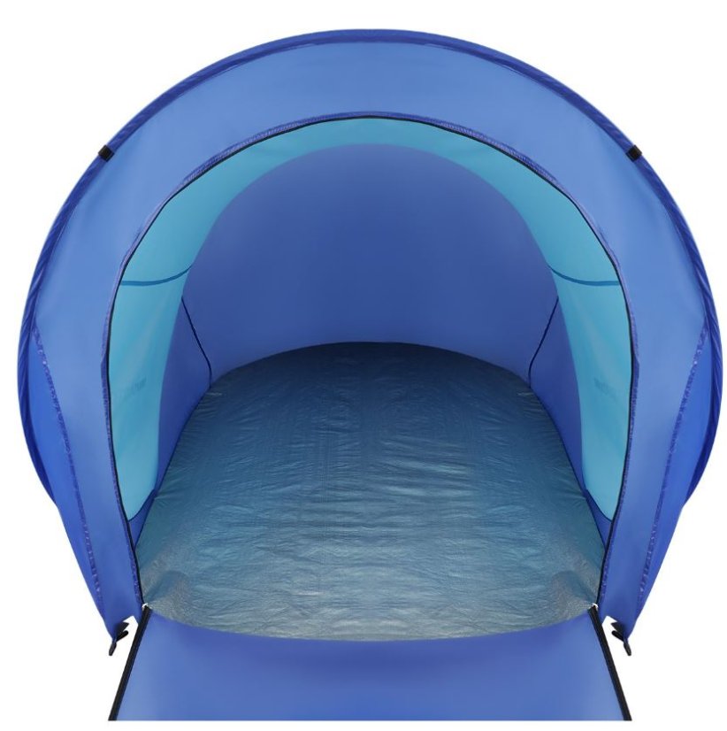 Samosklopivi plažni šator 200x120x110/90 cm tamnoplavi