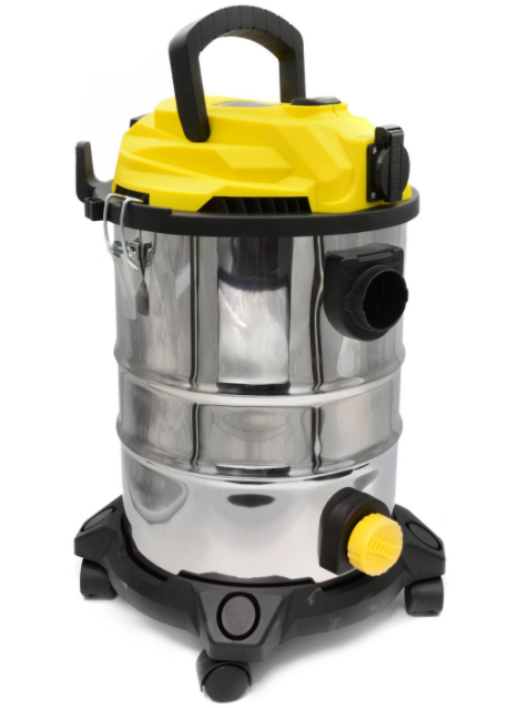 Ipari száraz/nedves porszívó 25L 1800W kellékekkel