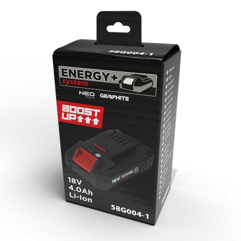 Akku Energy+ 18V Li-Ion 4.0 Ah BOOST UP 58G004-1