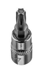 TORX TX27 bitek 1/4"-os foglalatra, rövid, 37 mm 10-326