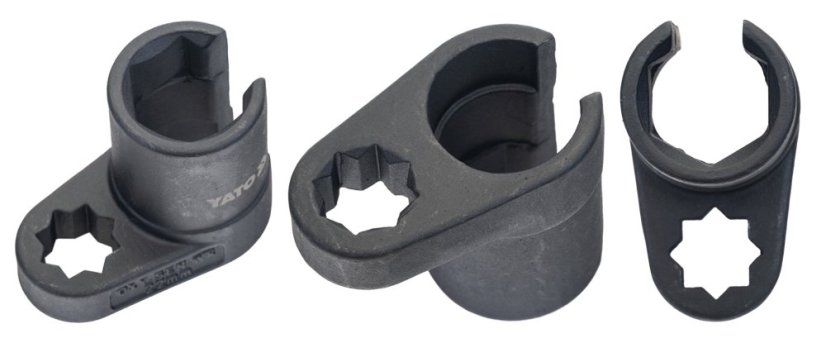 Satz mit 3 Steckschlüsseln für Lambdasonde YT-1752