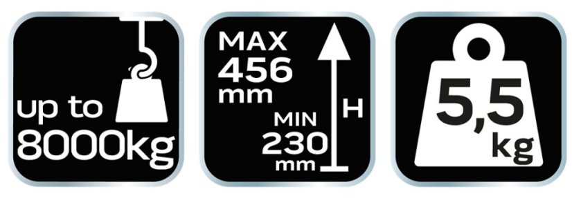 Stupna dizalica 8T 10-453