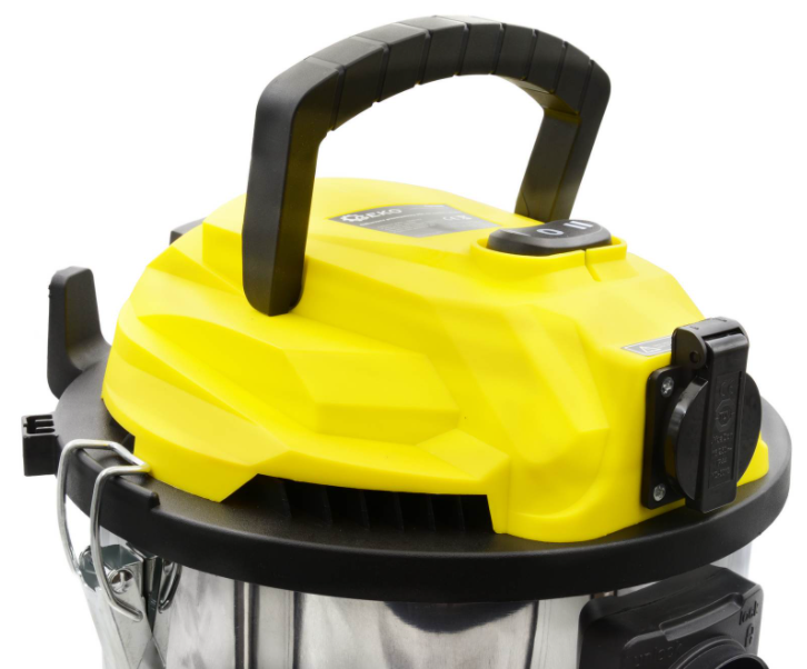 Ipari száraz/nedves porszívó 25L 1800W kellékekkel