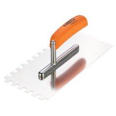 Netezitor cu dinți, 270 x 128 mm, dinte 10 x 10 x 10 mm, mâner din lemn 50-164