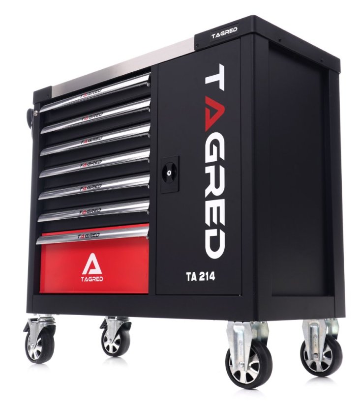 Műhelykocsi szerszámokkal 298 db TA214