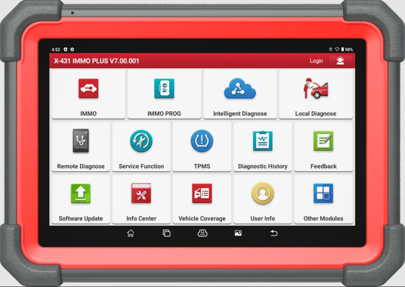Kfz-Diagnosegerät Launch X431 Immo Plus