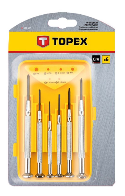 Set mikro odvijača, 6 kom. 39D559