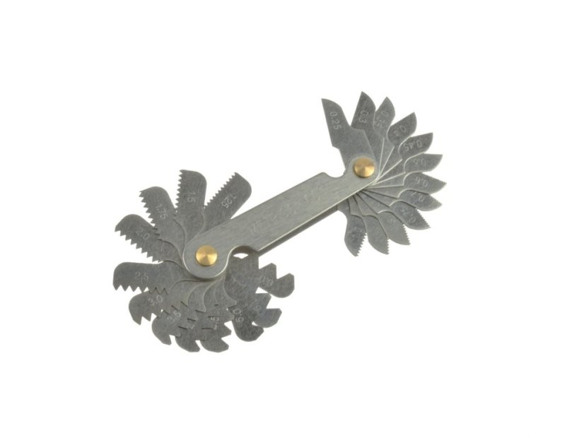 Lere pentru verificarea filetelor 24 buc 0,25-6 mm G02737