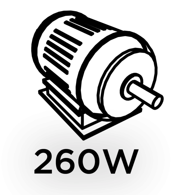 Orbitális csiszoló 260W, lapát 90 x 187 mm 59G326