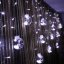 Ljuskaste kugle za zavjesu, 108 LED dioda, 3 m, hladno bijela