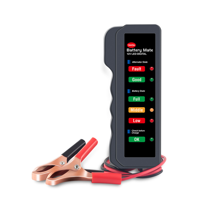 Akkumulátor és generátor tesztelő 12V