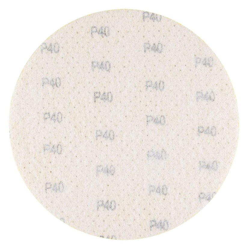 Brusni diskovi, perforirani, s čičak rupama 225 mm, P40, 5 kom. 58T270