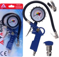 Помпа за гуми с манометър TA101